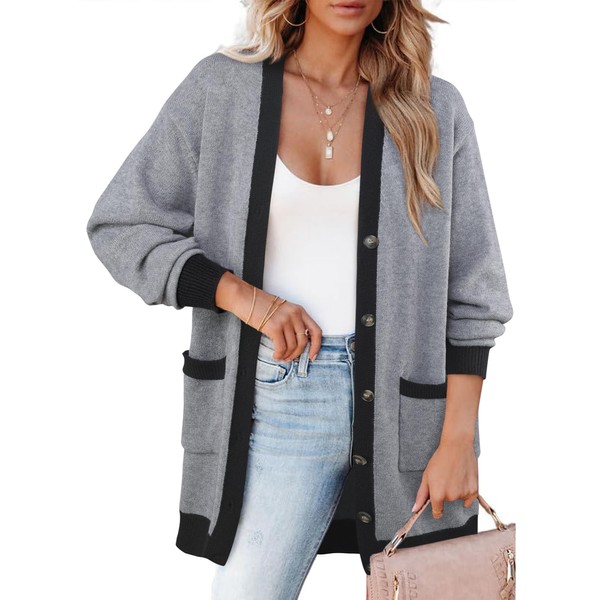 Bebonnie Cardigan Sweaters for Women Lightweight: Cozy Knit Open Front