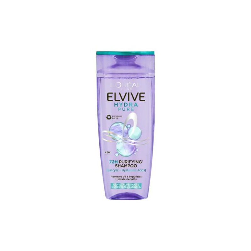L'Oreal Elvive Hydra Pure Shampoo - 250ml: Hydration for Healthy