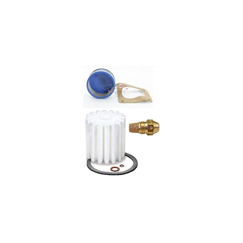Oil Burner Tune Up Kit 0.85 Gallon 60° Solid Nozzle,