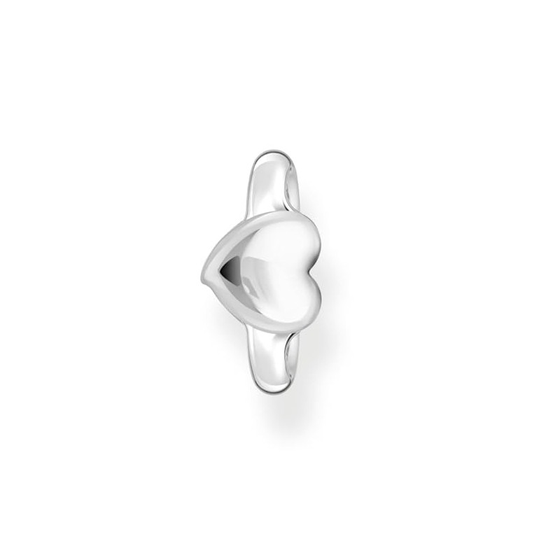 Thomas Sabo Single Earring Heart Shape Silver EC0028-001-21, Sterling Silver,