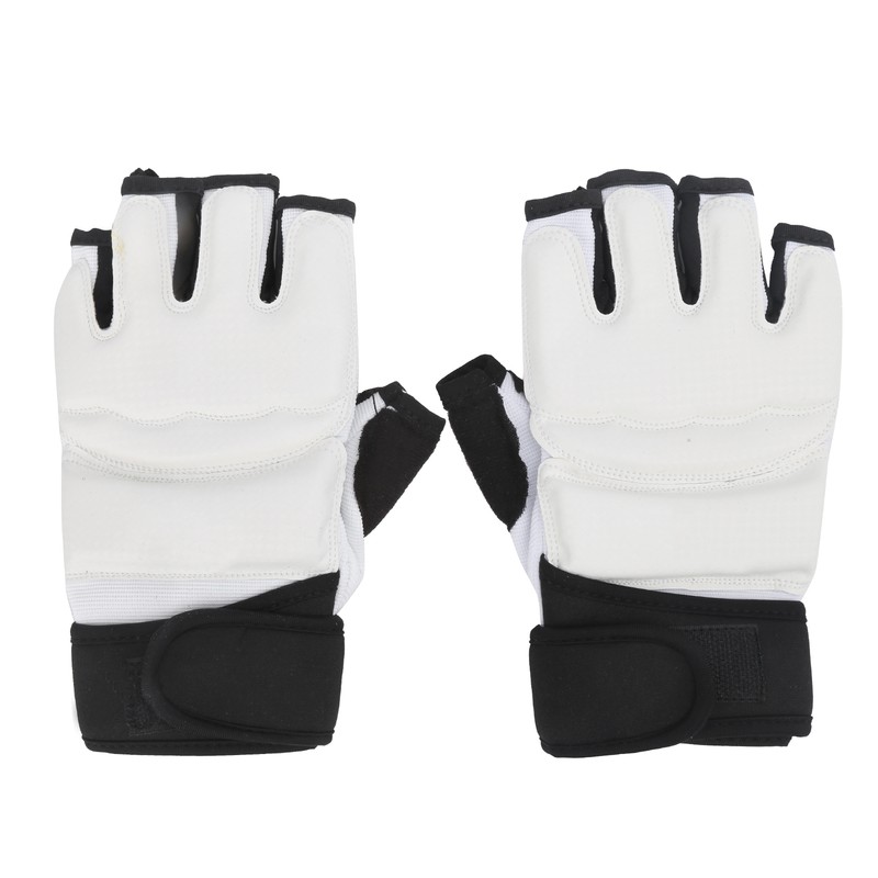 1 Pair 180‑185mm Half Finger Punch Bag Training Gloves Boxing