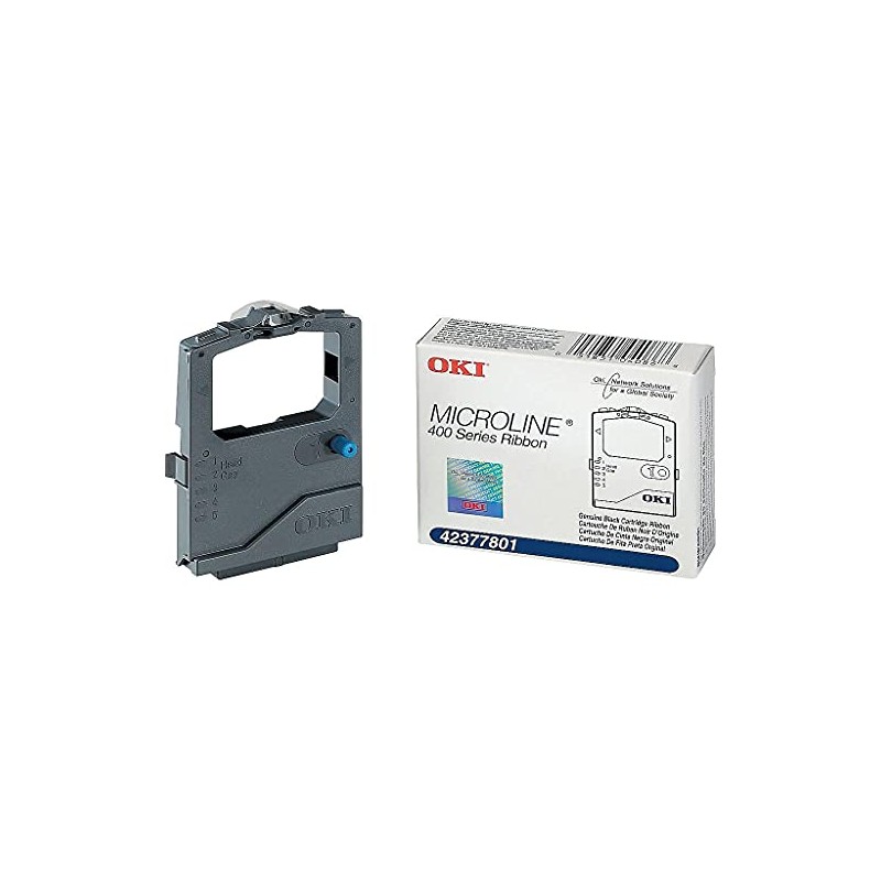 OKI 42377801 Ribbon Cartridge, Black