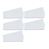 Write On Wipe Off Colored Magnet Strips (1" x 3",