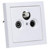 Busch Hunter Complete Set / Antenna Socket Insert Radio /