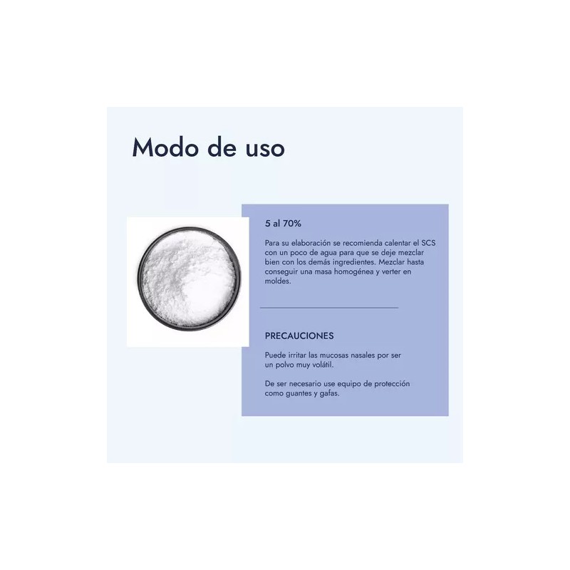 HEBBE COSMETICS JYSE17 Scs Granular Tensoactivo Shampoo Solido Sodium Coco-s
