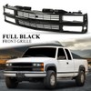 CNNELL Grille Full Black Compatible with Chevy C/K 1500 2500