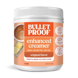 Bulletproof Crema Original, S, Crema De Café Cetogénica Con Aceite Mct Y Mantequilla De Animales Alimentados Con Pasto, Que Favorece La Función Cerebral.