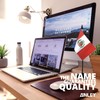 Anley Peru Deluxe Desk Flag Set - 6 x 4