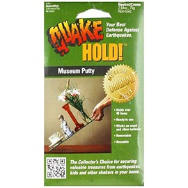 Ready America Quake Hold White Museum Putty 2.64 Oz