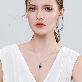 ONEFINITY Mother Daughter Necklace 925 Sterling Silver Mum and Daughter Tree of Life Pendant Necklace Family Tree Jewellery Gifts for Mom Daughter