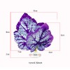 CHSYLFDC 2PCS Betta Fish Leaf Pad with Suction Cup Hammock