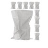 A&A SUPPLIES UK - 10 x White Woven Rubble Waste