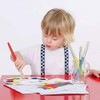 Paint Brushes for Kids,8 pcs Round and Flat Kids Paint