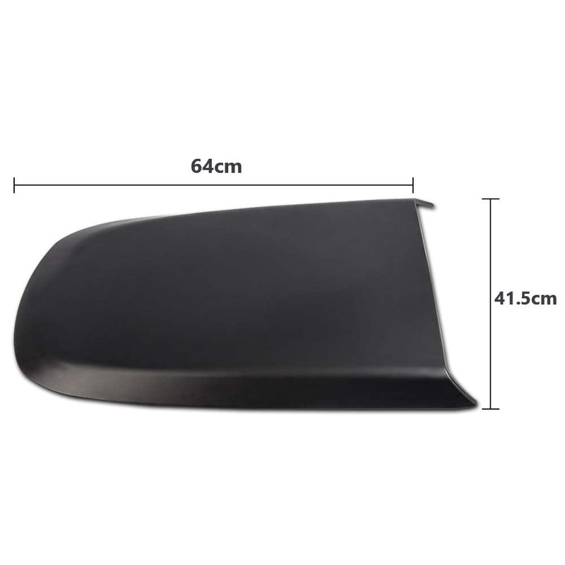 PIT66 Front Racing Air Vent Hood Scoop Compatible with 05-09