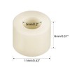sourcing map ABS Round Cylinder Spacers Washers 11 mm x