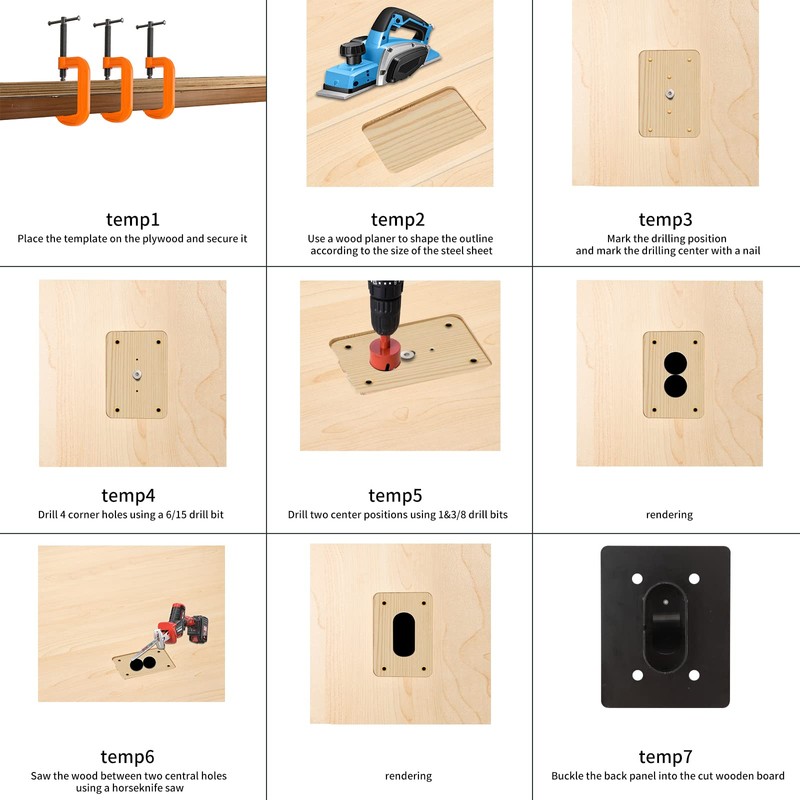 UpWallYoga Spring Socket Wall Plate - Ultimate DIY Yoga Rehab