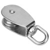 304 Stainless Steel 32mm Pulley with Lock Screw Climbing Carabiner
