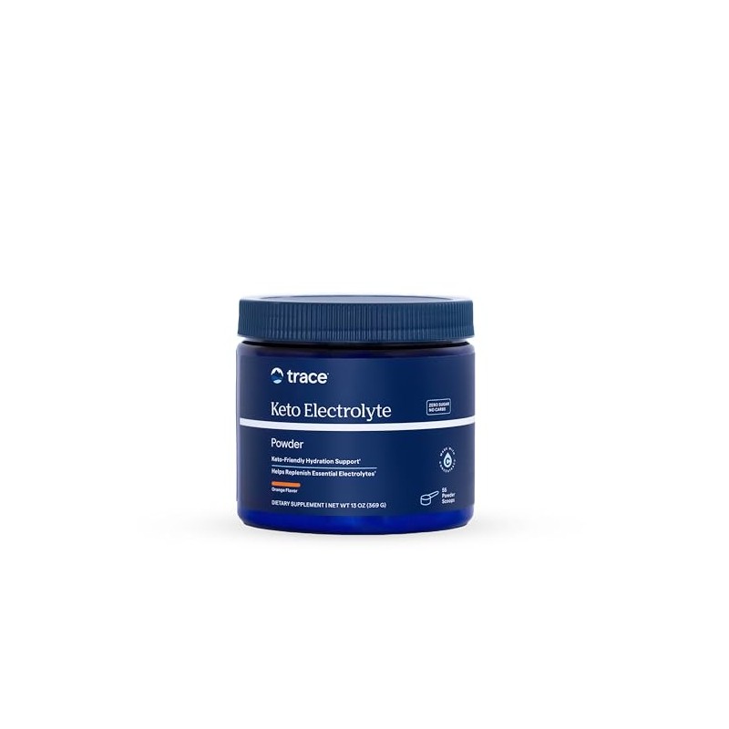 Trace Minerals Keto electrolitos cetogénicos en polvo, Naranja, 369 g