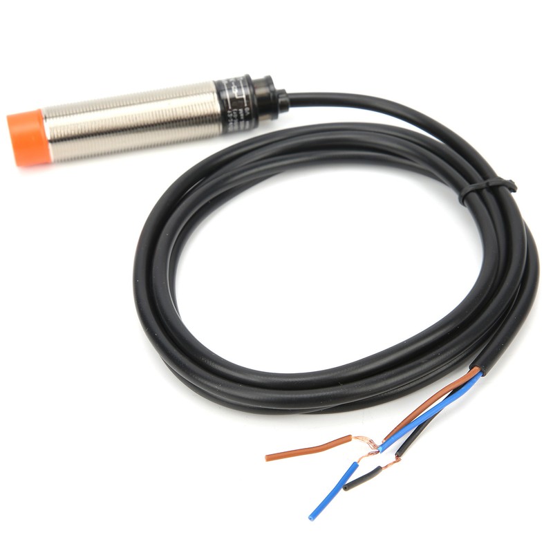 BERM Proximity Switch 3‑Wire NC Cylindrical Detection Sensor PRL18-8DP2 10-30VDC