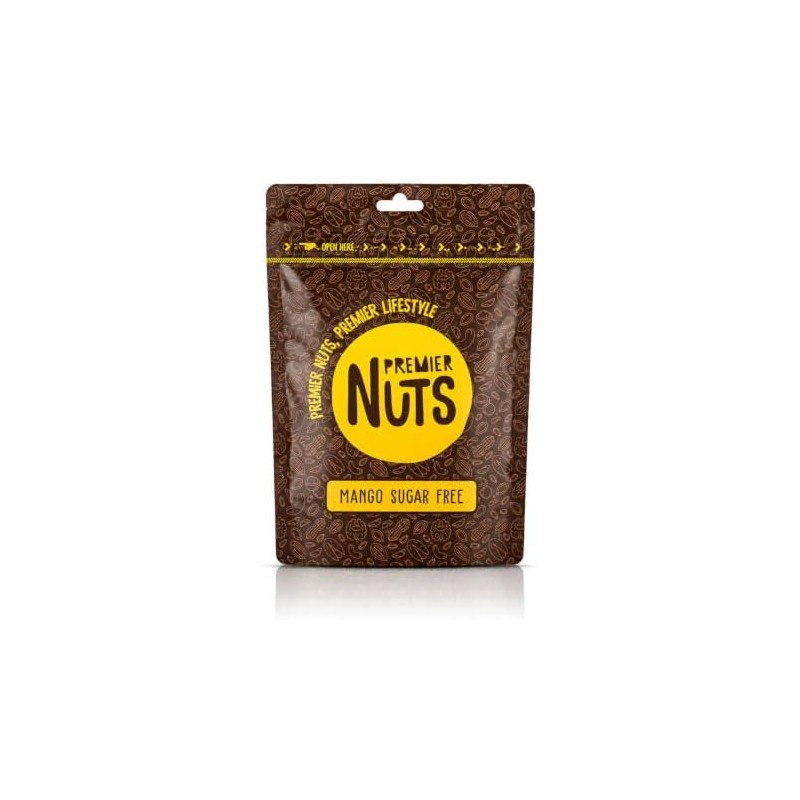 Premier Nuts - Mango Deshidratado - 100% Natural - Rebanadas