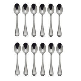 Towle Beaded Antique 18/10 Stainless Steel 6 1/4" Teaspoon (Set of Twelve)