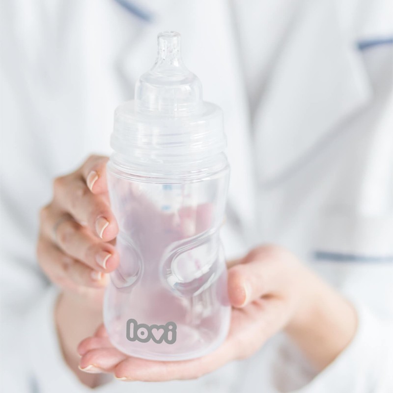 LOVI Medical+ Feeding Bottle with Dynamic Teat - 330 ml