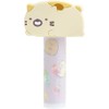 FE41002 Sumikko Gurashi Lip Balm with Mascot Cat (Peach Scent)
