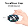 AZIJYV H2 Digital Speedometer GPS HUD Universal All Cars Head