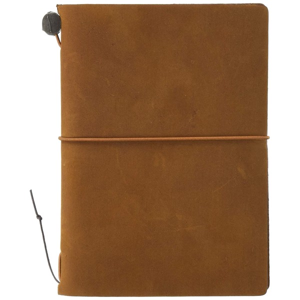 ミドリ(MIDORI) Traveler's Notebook, Passport Size, Camel 15194006