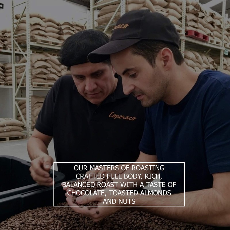 Coperaco Maestrale Espresso Blend Whole Coffee Beans, Medium Roast, Toasted