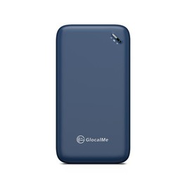 GlocalMe UPP 4G LTE Portable WiFi Hotspot Device for Travel, No Contract or SIM Card Required, Available in Over 200 Countries - Color: Blue