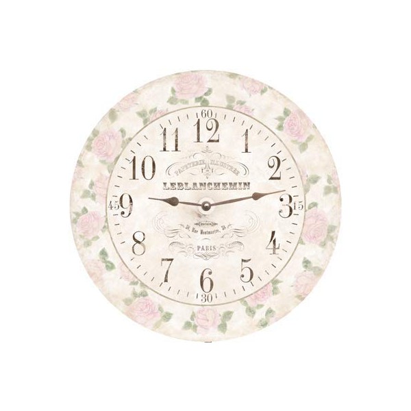 M. Dallas Co French Welcome Clock (14.5")