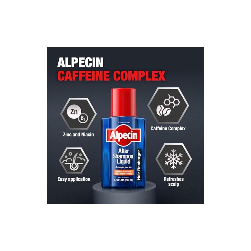 Alpecin Caffeine Liquid Hair Energizer, 200ml