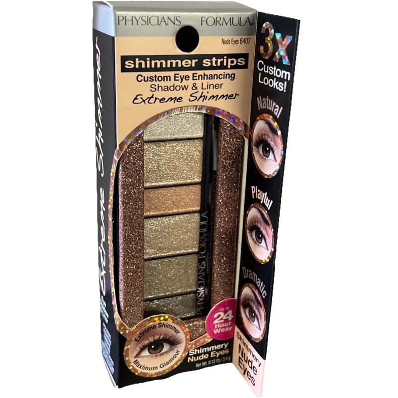 Physicians Formula Shimmer Strips Extreme Shimmer Shadow & Liner, 6407