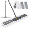 Masthome 32'' Commercial Dust Mop, 60'' Adjustable Flat Mop with