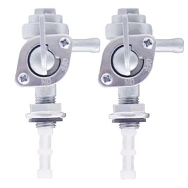 KIOSFOLI Fuel Tank Shut off Valve for Predator Champion Firman 5.5hp -16hp, Go kart, Mini bike Valve Petcock,Repalcement of Fuel Filter, Generator Small Engine Fuel Shut Off Tap Switch M10X1.25 2 pack