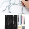 29pcs Sketching Pencil Tool Kit Beginner Artist Drawing Pencil Roll