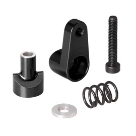 XinGeeek RC 20T Aluminum Servo Arm for Arrma 1/18 Granite Grom/1/18 Typhon Grom/ 1/14 Mini Mojave Grom RC Car (Black)