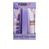 Fudge Professional Purple Shampoo and Conditioner, Everyday Clean Blonde Damage