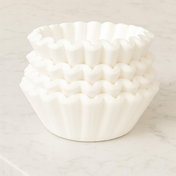 Unbleached #4 Coffee Filters – Natural Paper, Disposable, Fits Most
