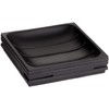 Zeller 18315 Soap Dish 11.7 x 2.4 cm Ridged Design