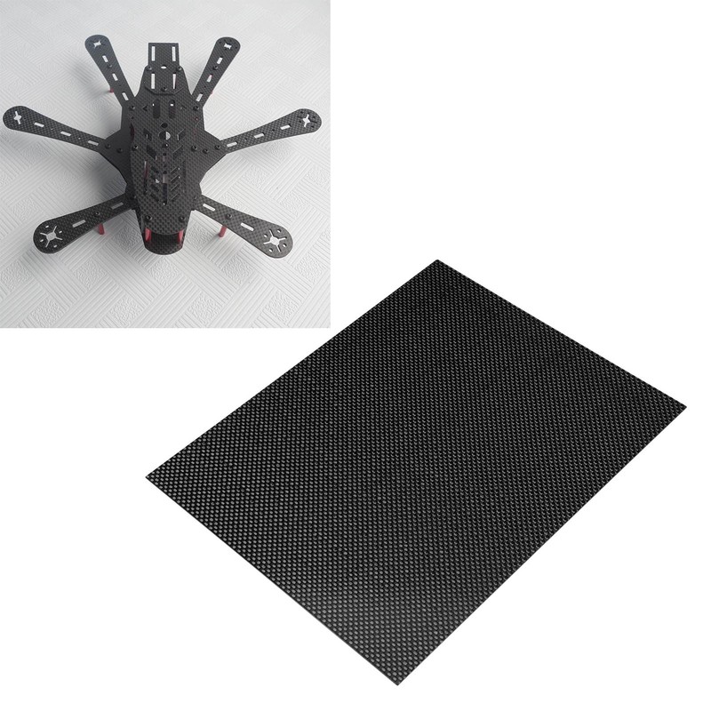 Carbon Fiber Board Material High Hardness 3K Full Carbon Fiber