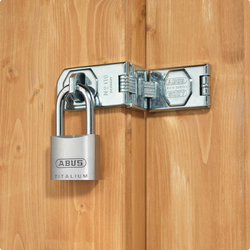 ABUS Titalium 64TI/40HB40 Padlock with high Shackle - Basement Lock