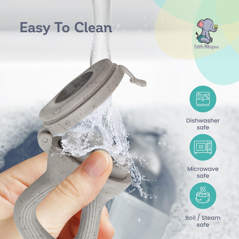 LittleWhispers Baby Fruit Food Feeder Pacifier - Infant Feeding Teether