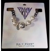 Katy Perry Love Me Oversized Pearls and Chain Link Necklace