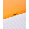 RHODIA 19600C - Stapled Notepad N°19 Orange - A4+ -