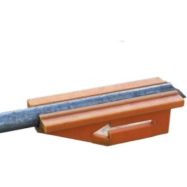 The Fitter Critter Disc Golf Next Tee Arrow, Marker, Flag, Discgolf Target Flag, Direction... - Neon Green