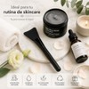4 Brochas de Silicón para Mascarillas Faciales (TIPO ESPATULA) -