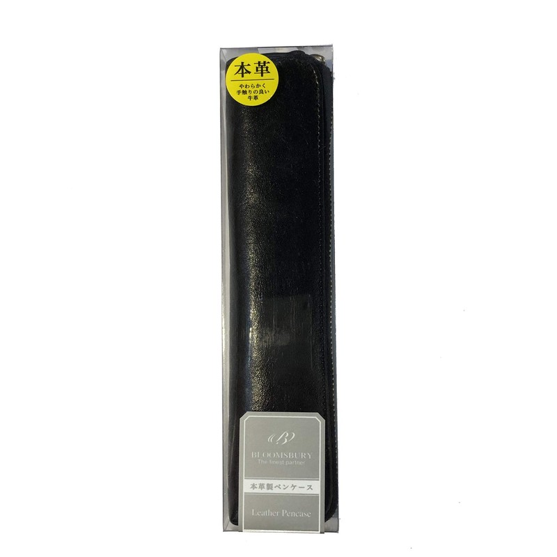 Raymay Fujii NF2803B Pencil Case, Bloomsbury, Leather Pen Case, Leather,