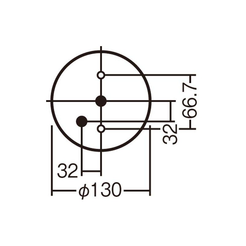 Panasonic Down Ceiling Light LGB51603LB1 Direct Attached 100 Shape, White